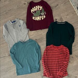 Lot of 5 Old Navy long sleeve tee shirt